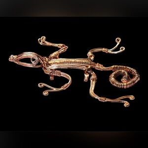 Sassy Jones Rose-toned Brooch